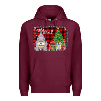 Burgundy I Want A Hippopotamus Premium Hoodie - Bettercallsaul
