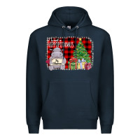 Navy I Want A Hippopotamus Premium Hoodie - Bettercallsaul