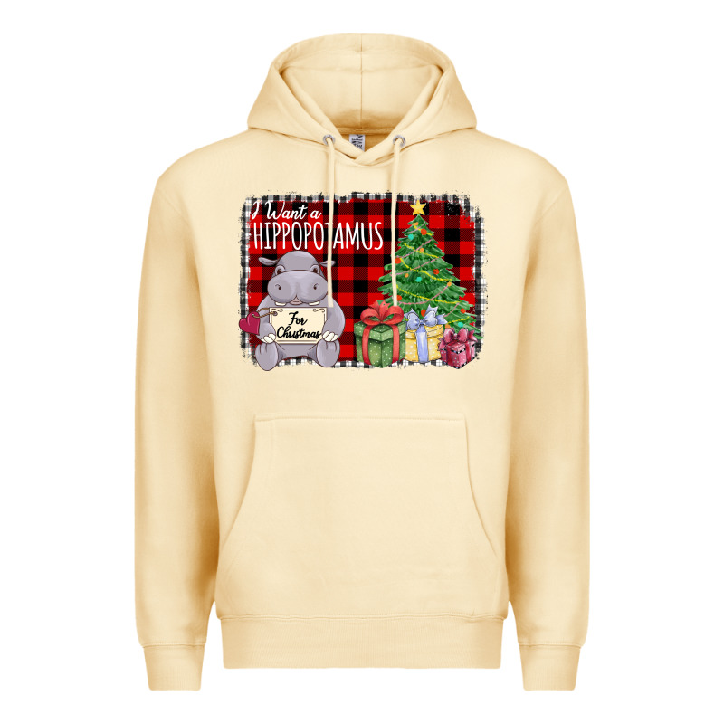 I Want A Hippopotamus Premium Hoodie by Bettercallsaul | Teevron