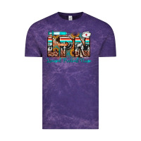 Cloud Purple lpn licensed practical nurse Vintage Tee - JahusDesignShop