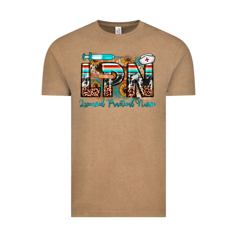 Lpn Licensed Practical Nurse Vintage Tee by JahusDesignShop | Teevron
