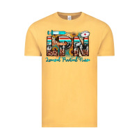 Vintage Mustard lpn licensed practical nurse Vintage Tee - JahusDesignShop