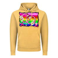 Vintage Mustard lgbtq gender lesbian symbol Vintage Hoodie - HRA Design Shop