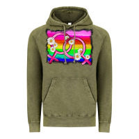 Vintage Olive lgbtq gender lesbian symbol Vintage Hoodie - HRA Design Shop