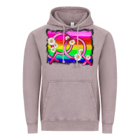 Vintage Zinc lgbtq gender lesbian symbol Vintage Hoodie - HRA Design Shop