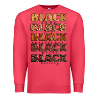 Cardinal typography variations in animal and glitter textur Premium Sweatshirt - LillyAllenDesigns