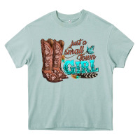 Arona justas malltown girlie Heavy Core Tee - texasbilliewilder