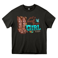 Asphalt justas malltown girlie Heavy Core Tee - texasbilliewilder