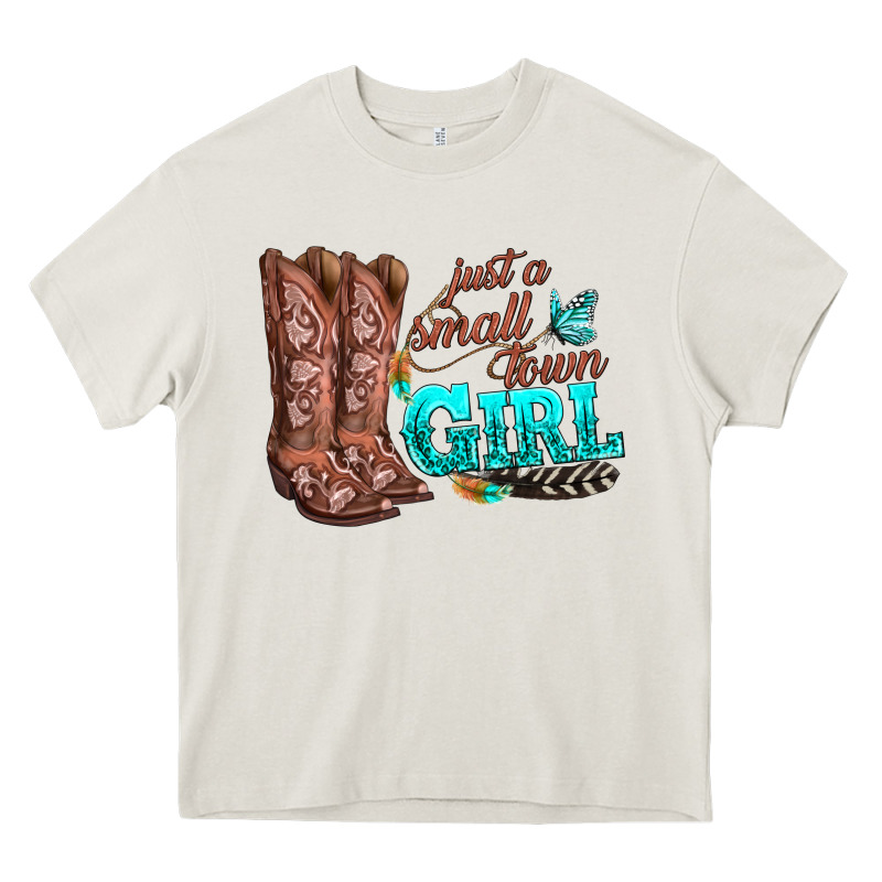 Justas Malltown Girlie Heavy Core Tee by texasbilliewilder | Teevron