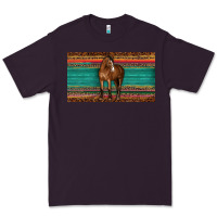 Plum western horse serape tooled leather leopard  sippy cup Premium Tee - BarkalooDesign