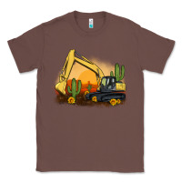 Chestnut excavator cactus sunflower sunset Classic Tee - Artiststas