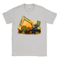 Moon Dust excavator cactus sunflower sunset Classic Tee - Artiststas