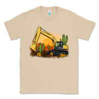 Mushroom excavator cactus sunflower sunset Classic Tee - Artiststas