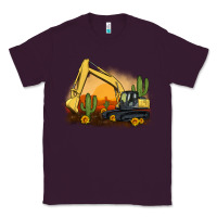 Plum excavator cactus sunflower sunset Classic Tee - Artiststas
