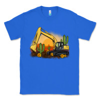 True Royal excavator cactus sunflower sunset Classic Tee - Artiststas