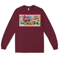 Burgundy happy easter y'all rabbit sippy cup Long Sleeve Tee - BarkalooDesign
