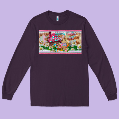 Happy Easter Y'all Rabbit Sippy Cup Long Sleeve Tee Designed By Barkaloodesign