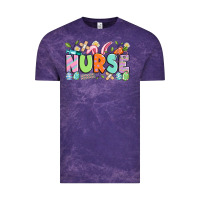 Cloud Purple easter nurse Vintage Tee - Artiststas