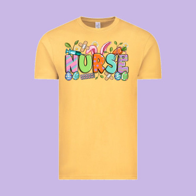 Easter Nurse Vintage Tee Designed By Artiststas