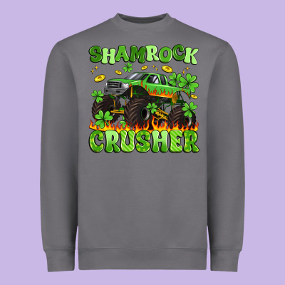 Shamrock Crusher Heavyweight Sweatshirt Designed By Artiststas