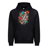 Football Lightning Bolt Leopard Urban Hoodie | Teevron