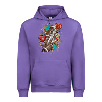 Tulip Football lightning bolt leopard Urban Hoodie - HowdyJamesFarm