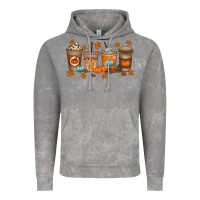 Cloud Rock Fall Coffee Drink Vintage Hoodie - RacoonDesign