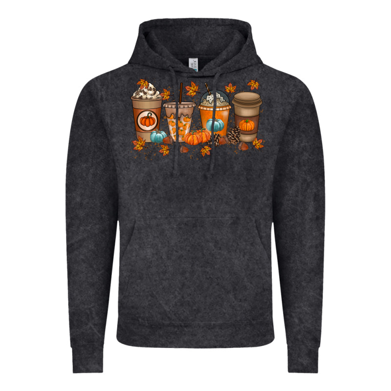 Fall Coffee Drink Vintage Hoodie by RacoonDesign | Teevron