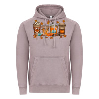 Vintage Zinc Fall Coffee Drink Vintage Hoodie - RacoonDesign