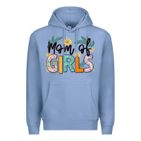 Colony Blue mom of girls Premium Hoodie - JahusDesignShop