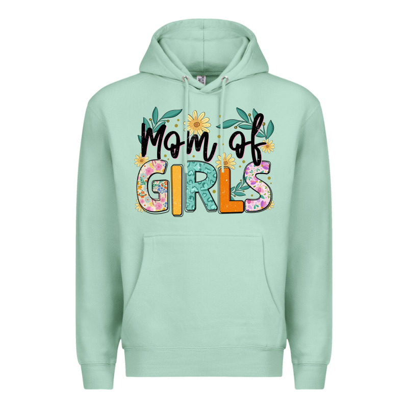 Mom Of Girls Premium Hoodie by JahusDesignShop | Teevron