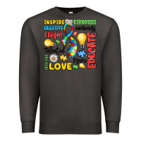 Smoke name puzzle ribbon of inspiration Premium Sweatshirt - LillyAllenDesigns