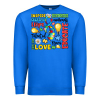 True Royal name puzzle ribbon of inspiration Premium Sweatshirt - LillyAllenDesigns