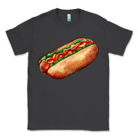 Smoke American hot dog Classic Tee - AdoDesignShop