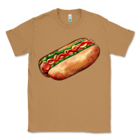 Toasted Coconut American hot dog Classic Tee - AdoDesignShop