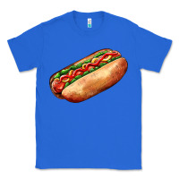 True Royal American hot dog Classic Tee - AdoDesignShop