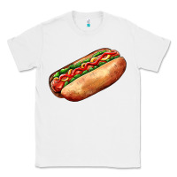 White American hot dog Classic Tee - AdoDesignShop