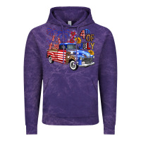 Cloud Purple western truck fourth of july america Vintage Hoodie - FaDigitalArtStudio
