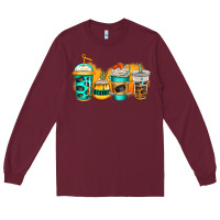 Burgundy ice hockey coffee Long Sleeve Tee - Jasminsmagicworld