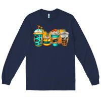 Navy ice hockey coffee Long Sleeve Tee - Jasminsmagicworld