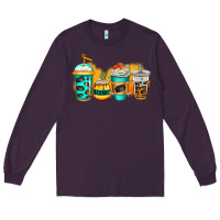 Plum ice hockey coffee Long Sleeve Tee - Jasminsmagicworld