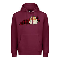 Burgundy Kentucky Santa Ho Ho Premium Hoodie - Bettercallsaul
