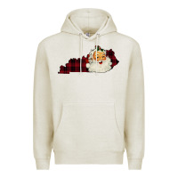 Oatmeal Heather Kentucky Santa Ho Ho Premium Hoodie - Bettercallsaul