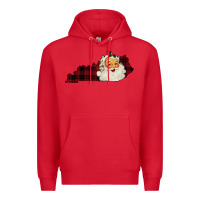 Red Kentucky Santa Ho Ho Premium Hoodie - Bettercallsaul