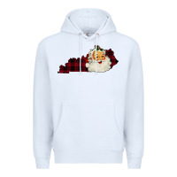 White Kentucky Santa Ho Ho Premium Hoodie - Bettercallsaul