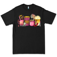 Black boss lady coffee cups with money Premium Tee - texasbilliewilder