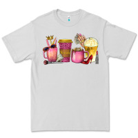 Dove Grey boss lady coffee cups with money Premium Tee - texasbilliewilder