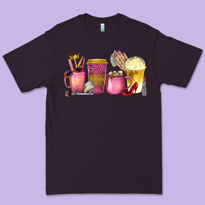 Premium Tee boss lady coffee cups with money