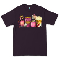 Plum boss lady coffee cups with money Premium Tee - texasbilliewilder