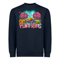 Navy save the pumpkins Heavyweight Sweatshirt - AdoDesignShop